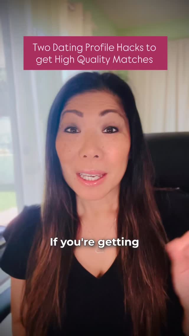 Quality over quantity! ❤️ Here’s my two dating profile hacks that will connect you with more high quality matches! 

#datingadviceforwomen #datingadvice #datingadviceformen #onlinedating