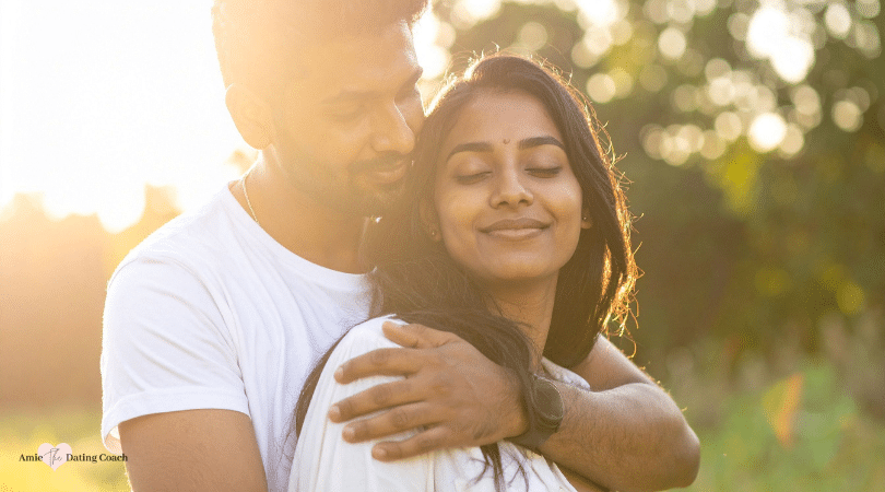 couple embracing each other